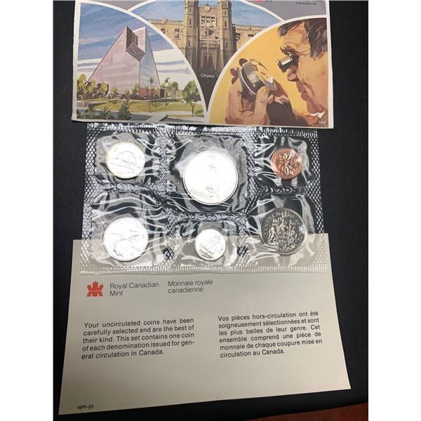Royal Canadian Mint 1982 Proof Mint Like Sealed Coin Set