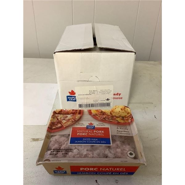 Case of Frozen Maple Leaf Diced Ham (6 x 250g)