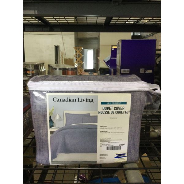 Canadian Living King Size Duvet Cover