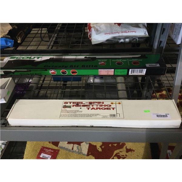 Grizzly Outdoors Steel-Spin Resetting Target