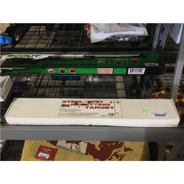 Grizzly Outdoors Steel-Spin Resetting Target