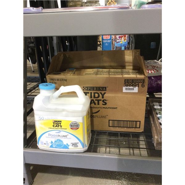 Case of Purina Tidy Cats Multi-Cat Clumping Litter (3 x 2.72kg)