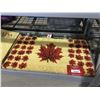 Image 1 : Canadiana Maple Leaf Door Mat (18in x 30in)