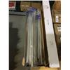 Image 2 : Case of 10 USP Zinc Closet Rods (30-48in)