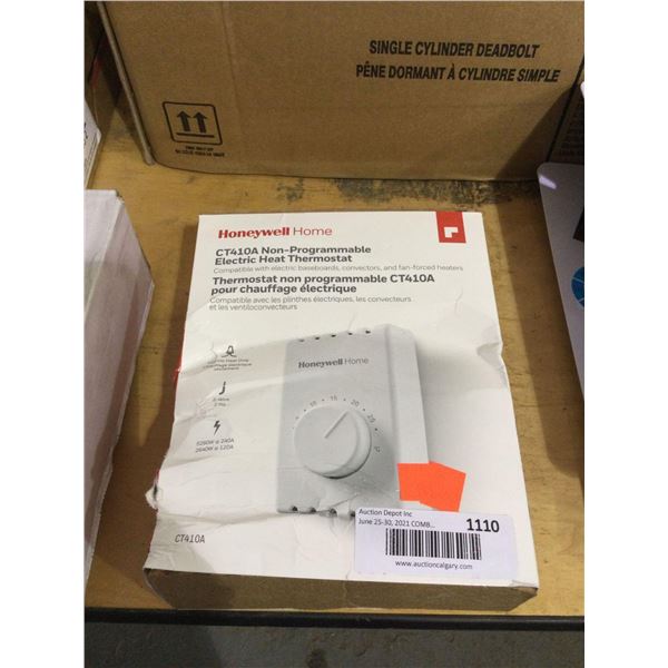 Honeywell Home Non-Programmable Electric Heat Thermostat