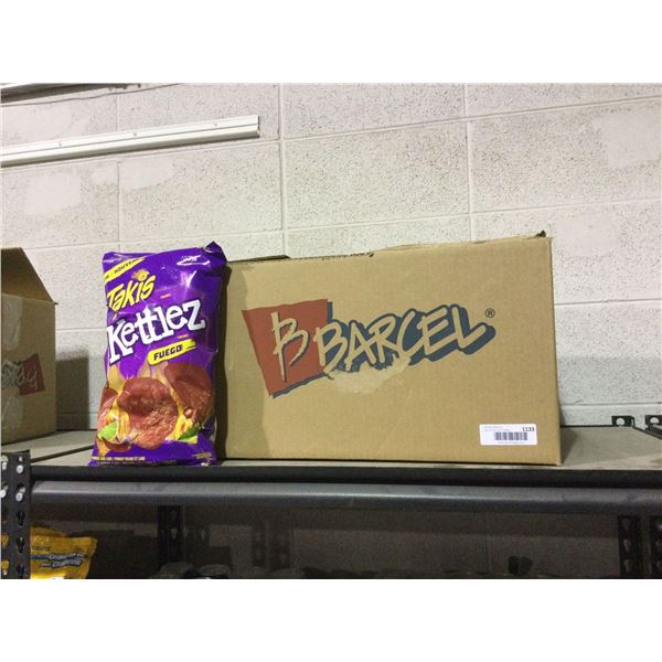 Case of Takis Kettlez Fuego Chili Pepper and Lime Chips (10 x 200g)