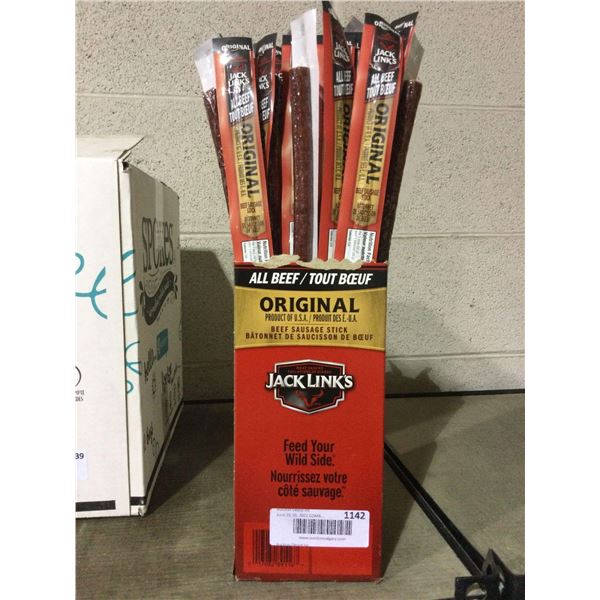 Case of Jack Links Original All Beef Sausage Sticks (20 x 50g)