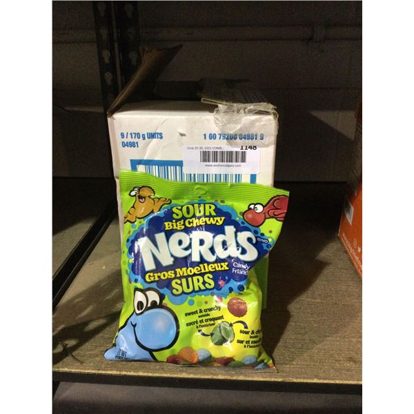 Case of Nerds Big Chewy Sour (9 x 170g)