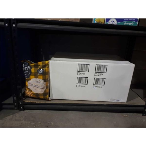 Case of Skippys Cheddar Cheese Kettle Corn (12 x 135g)