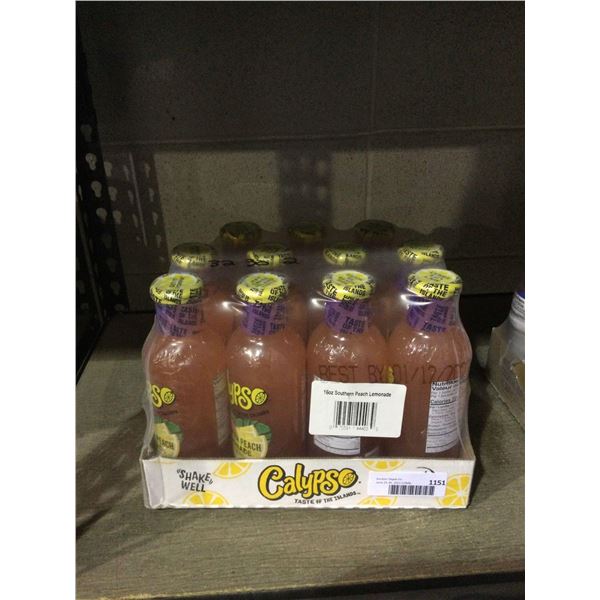 Case of Calypso Southern Peach Lemonade (11 x 473mL)