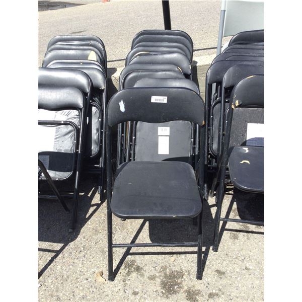 Folding Chairs Lot of 10