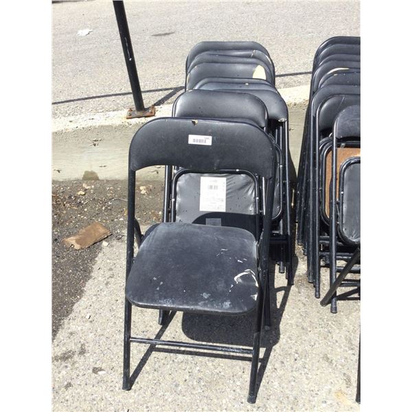Folding Chairs Lot of 10