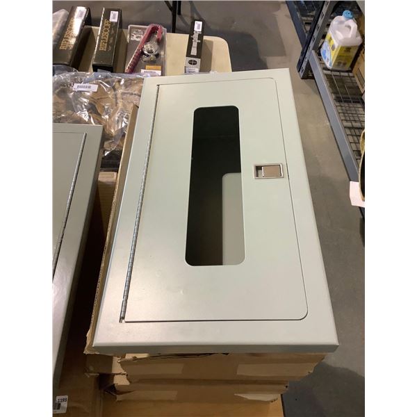 5lb Fire Extinguisher Cabinet (No Hardware/Plastic Cover) (8in W x 17in H x 5in D)