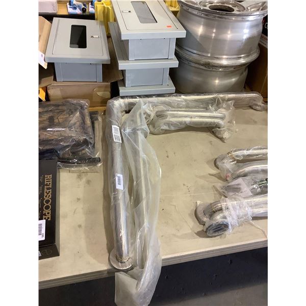 Lot of 4 Grab Bars Assorted Sizes