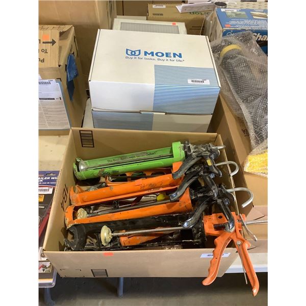 Case of Heavy Duty Caulk Guns