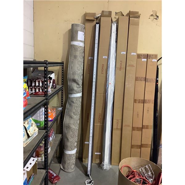 8ft HP2 Vertical Light - Black