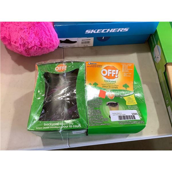 Off! Backyard Mosquito Lamp 2-Pack