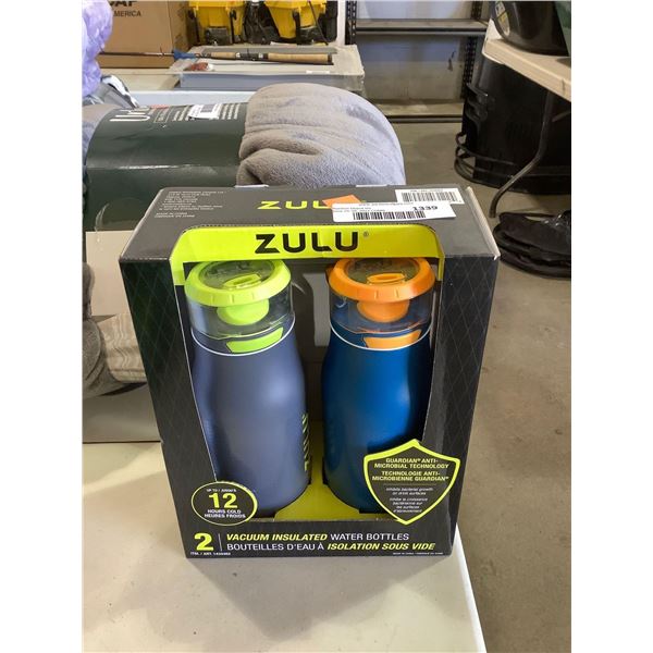 Zulu Vacuum Insulated Water Bottles 2-Pack