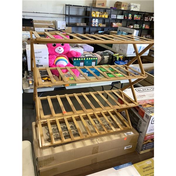 Udear Bamboo Shoe Rack