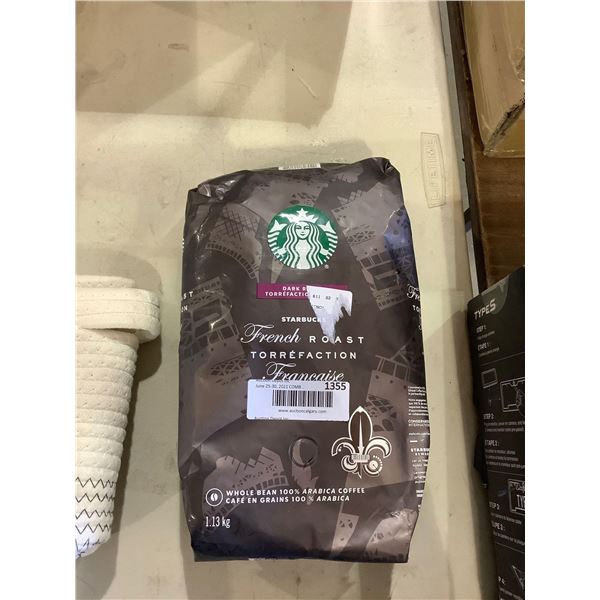 Starbucks Dark Roast Whole Bean Coffee (1.13kg)