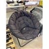 Image 1 : Folding Moon Chair - Black