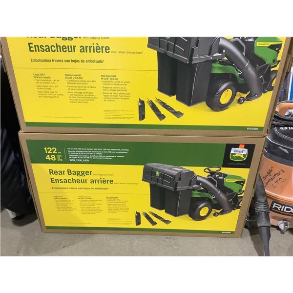 John Deere 48in Rear Bagger attachment