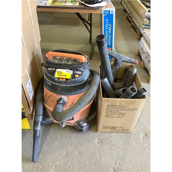 SNR 14 Gallon Shop Vac (Tested, working)