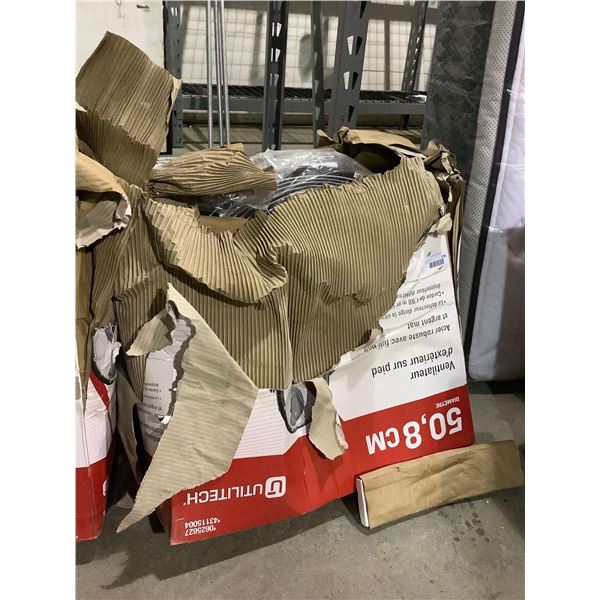 Utilitech 20in Heavy Duty Steel Outdoor Pedestal Fan