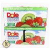Image 1 : TWO 12 PACKS OF DOLE STRAWBERRY KIWI COCKTAIL