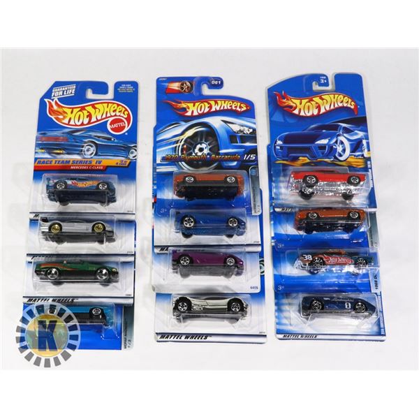HOT WHEELS ASSORTED BAG OF 12
