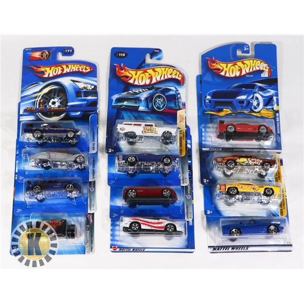 HOT WHEELS ASSORTED BAG OF 12