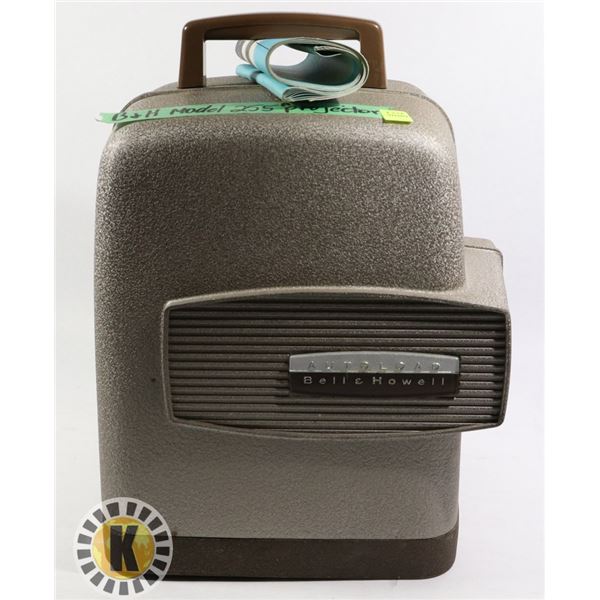 VINTAGE BELL AND HOWELL PROJECTOR MODEL 255A