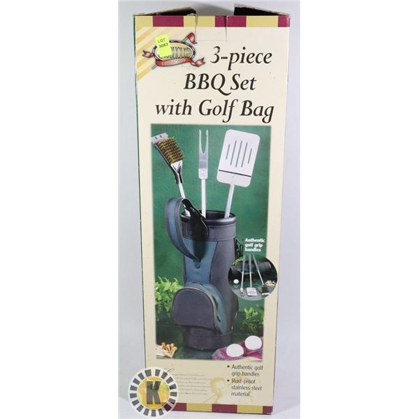 3PC GOLF THEME BBQ SET