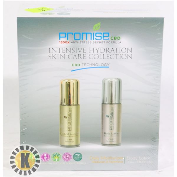 DAILY MOISTURIZER & BODY LOTION CBD INFUSED $249