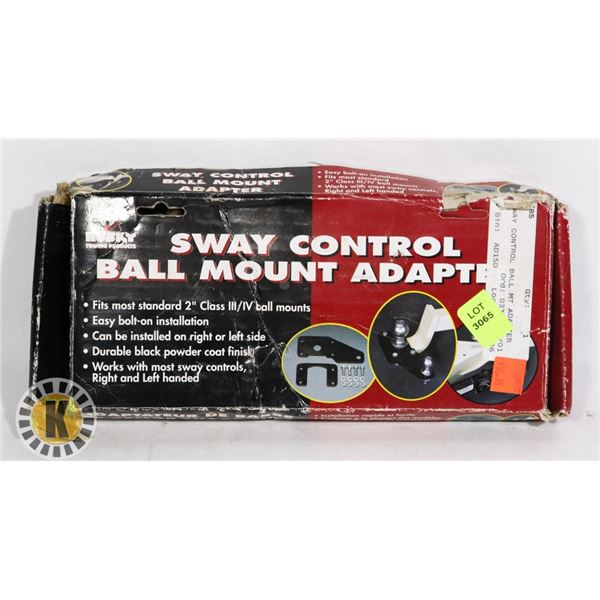 HUSKY SWAY CONTROL BALL MOUNT ADAPTER