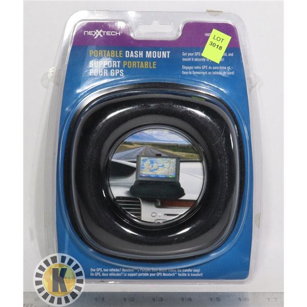 NEW NEXTECH PORTABLE DASH MOUNT