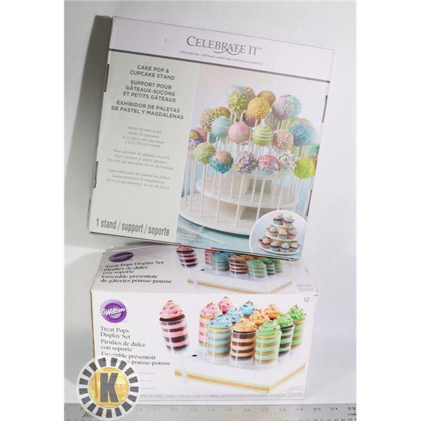 2 BAKING DISPLAY SETS