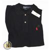Image 1 : BLACK POLO SHIRT BY RALPH LAUREN   SIZE SMALL