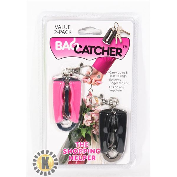 NEW 2 PACK BAG CATCHER