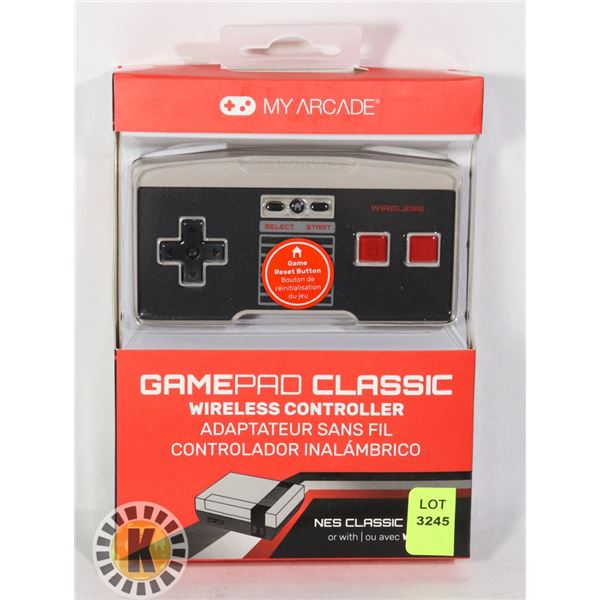 NEW MY ARCADE GAMEPAD CLASSIC WIRELESS CONTROLLER