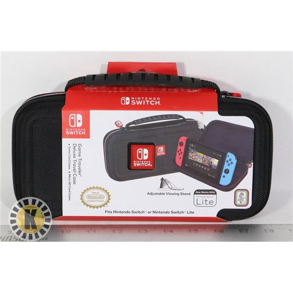 NINTENDO SWITCH LITE DELUXE TRAVELER CASE