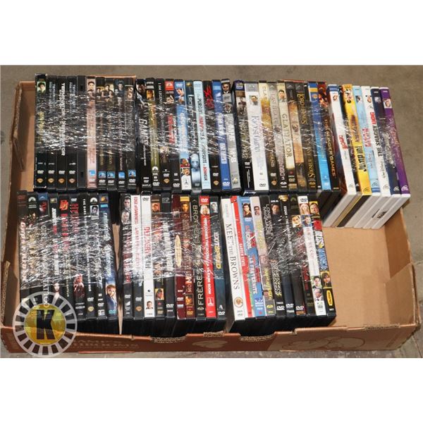 BUNDLE OF 70 ASSORTED DVD MOVIES