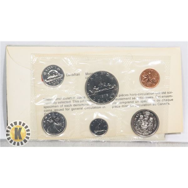 1978 CANADIAN 6 COIN UNCIRCULATED SET