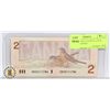 Image 1 : 1986 CANADIAN UNCIRCULATED TWO DOLLAR BILL