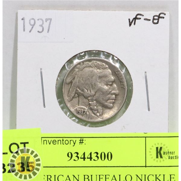 1937 AMERICAN BUFFALO NICKLE