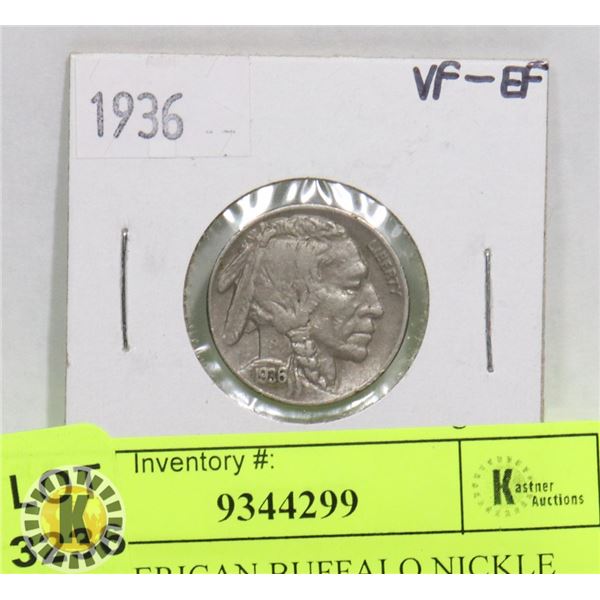 1936 AMERICAN BUFFALO NICKLE
