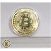 Image 1 : GOLD COLOUR BITCOIN TOKEN