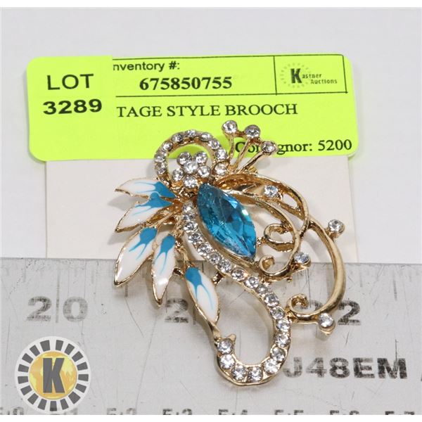 NEW VINTAGE STYLE BROOCH