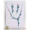 Image 1 : NEW FASHION JEWELRY SET NECKLACE AND EARRINGS