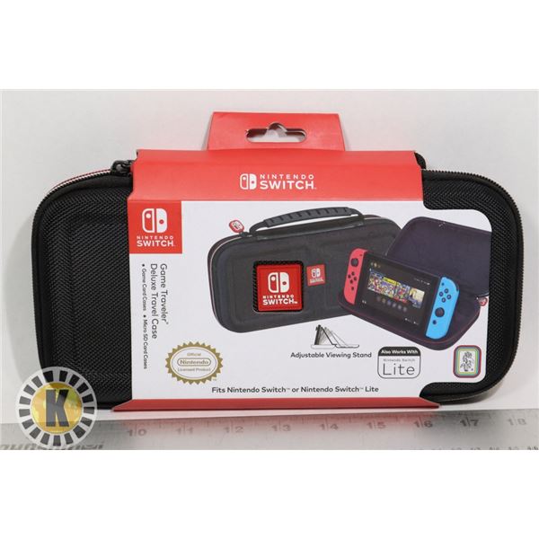NINTENDO SWITCH LITE DELUXE TRAVELER CASE